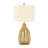 25" Coastal Farmhouse Handwoven Rope Table Lamp with Soft Lighting for Living Room Bedroom and Study