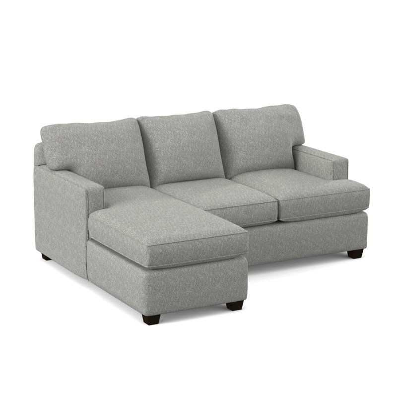 Canapé modulaire réversible avec repose-pieds de 80,5 po de largeur, Hybride, Colombe Connelly