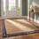Tapis naturel / noir Rifle Paper Co. x Loloi Costa COS-01 Wildwood