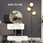 Lampadaires modernes 3 lumières pour le salon
