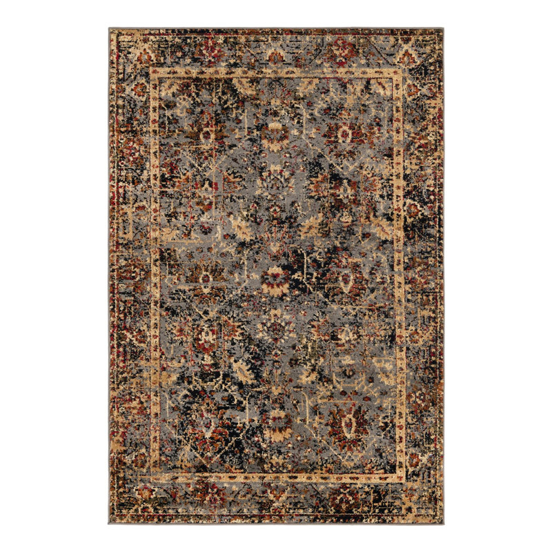 Alameda Oriental Indoor Rug, Rectangle 4'1" x 6'1"