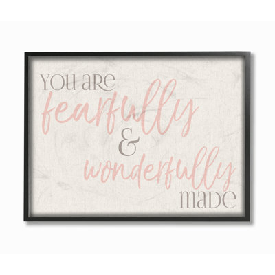Art typographique rose Kennon