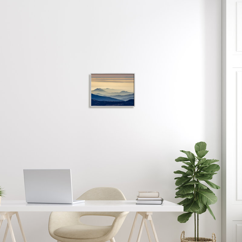 «Floater Frame», reproduction de photo sur bois, H 11 po x l 14 po x P 1,5 po, Estampe numérique Farmhouse