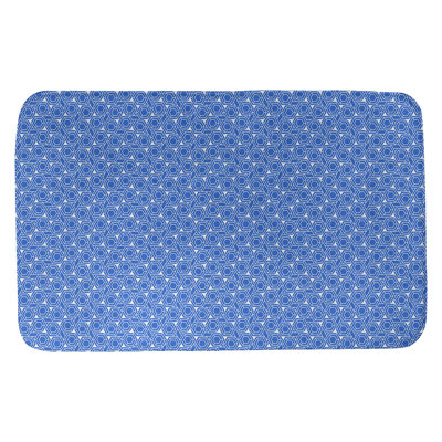 Tapis pour salle de bain en treillis katelyn elizabeth Avicia