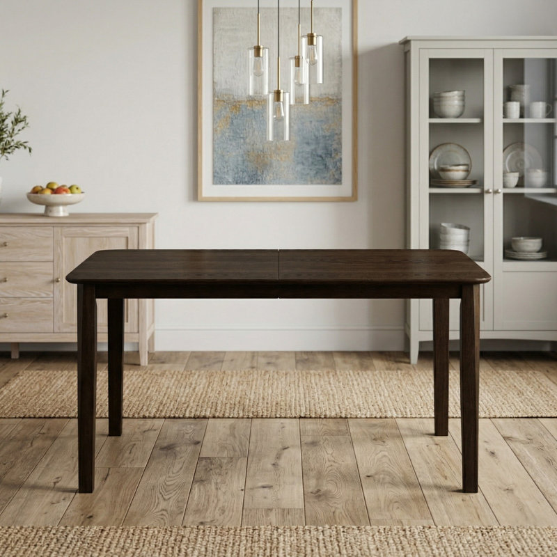 Table de salle à manger Vinita, Brun