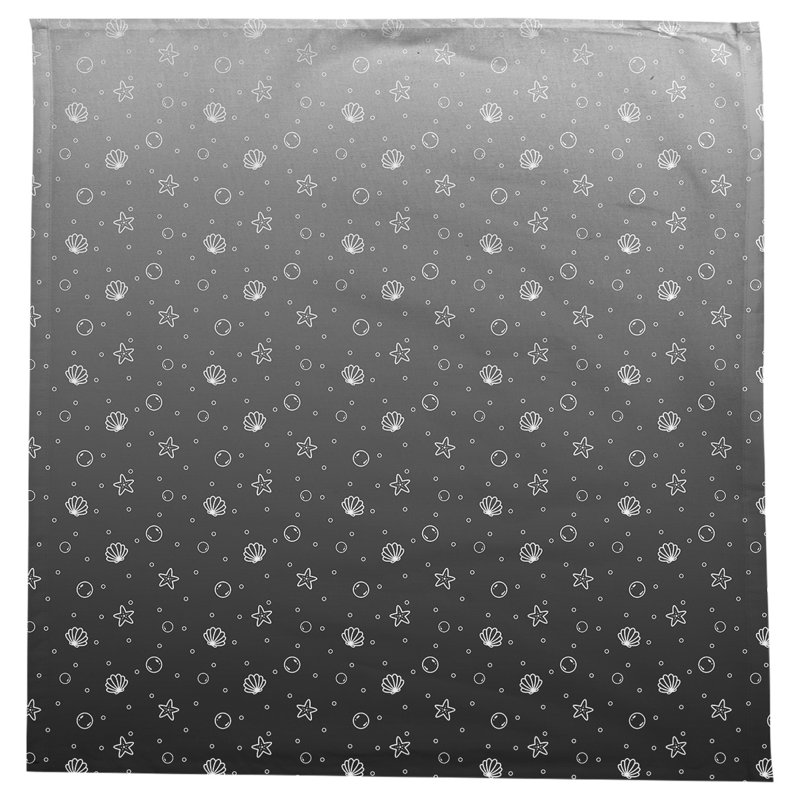 Leffel Pattern Tablecloth, Black