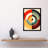 Avionce Concentric Circles Bauhaus - Single Picture Frame Print