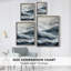 ABSTRACT Series CDLXVII, reproduction encadrée - bois massif-769619078