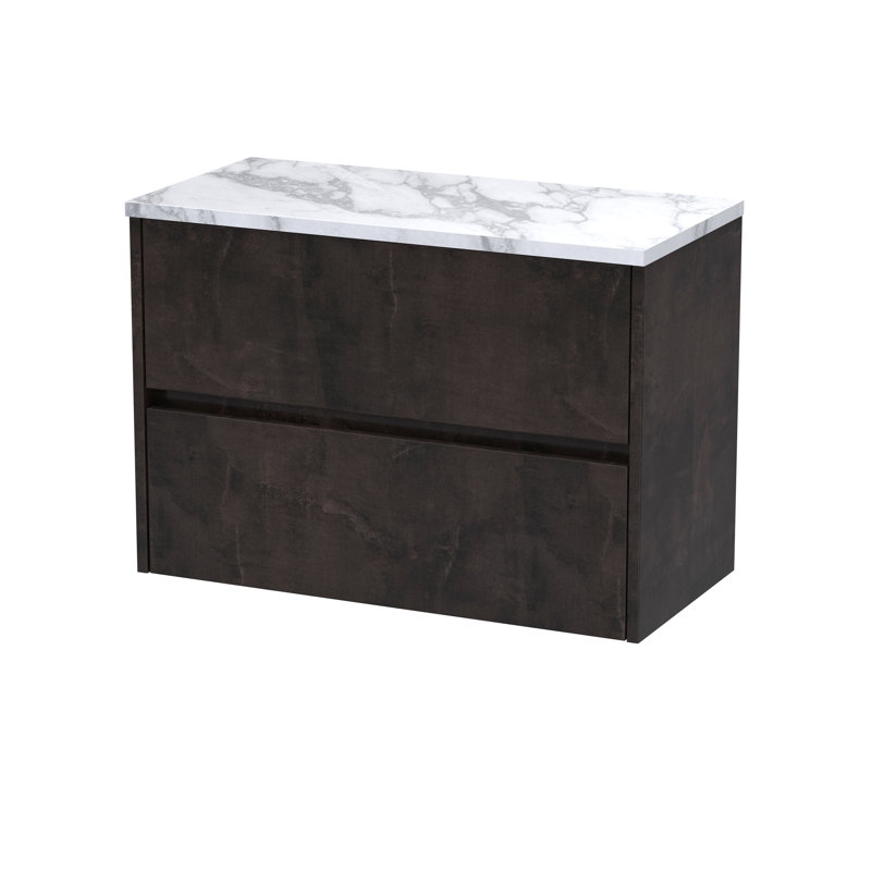 Havana 80.5cm Single Bathroom Vanity Base Only, Metallic Slate