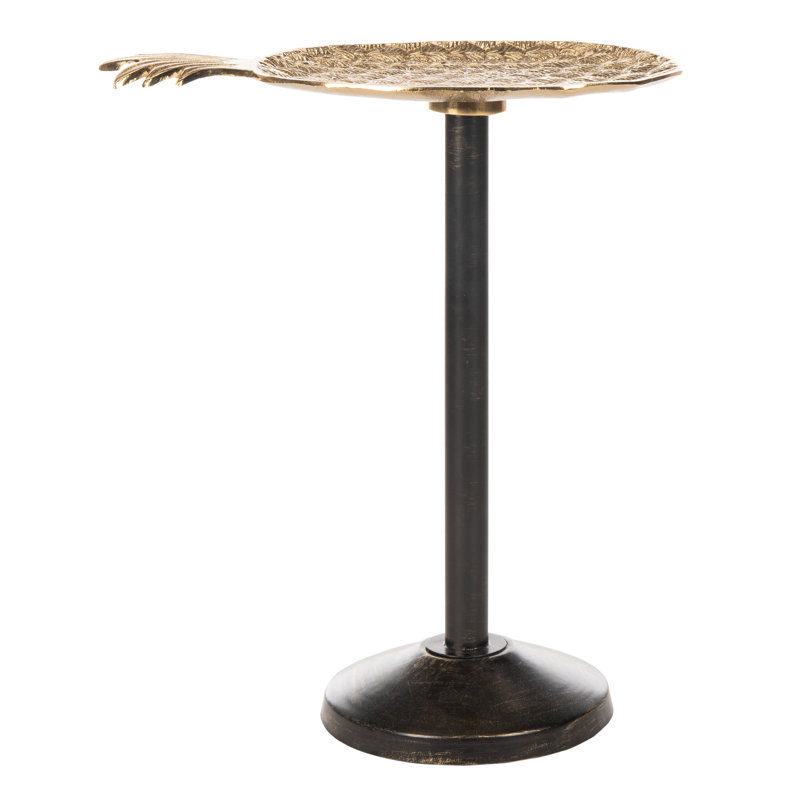 Iron Top End Table