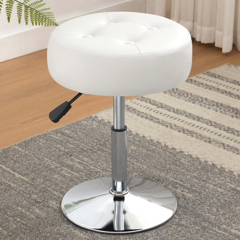Repose-pieds pivotant pour tabouret de maquillage