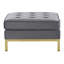 Repose-pieds en velours Loft-1276183325