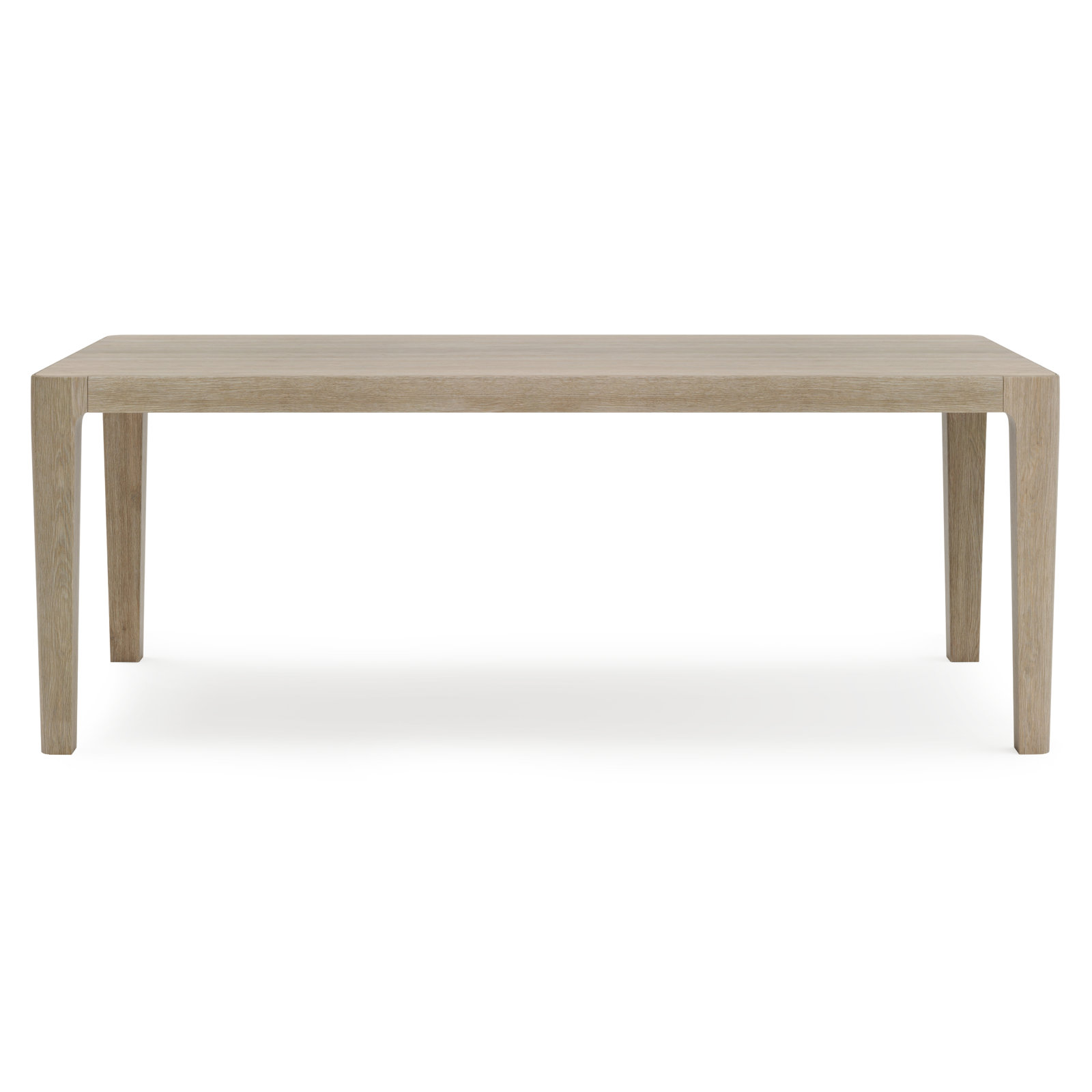 Talley 79'' Teak Wood Outdoor Dining Table