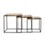 Ensemble de 3 tables gigognes