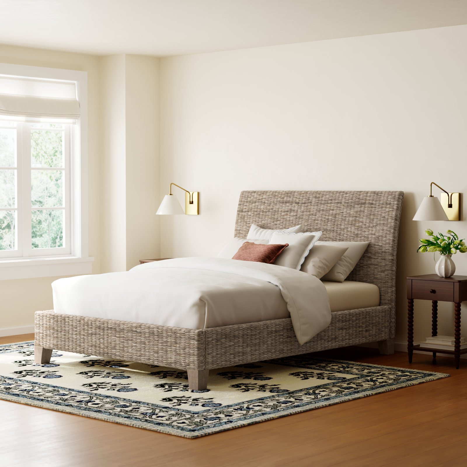 Lizzie Woven Bed, Queen