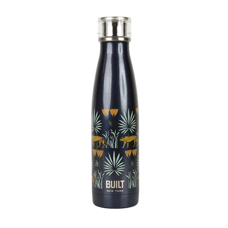 Built BUILT V&A 500ml Stainless Steel Water Bottle