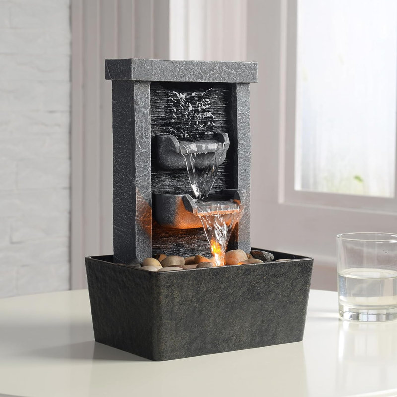 Fontaine d'intérieur à cascade haute pression 10,3 po Home Décor