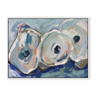 Coastal Retreat Pearlescent Elegance: Oyster Abstract