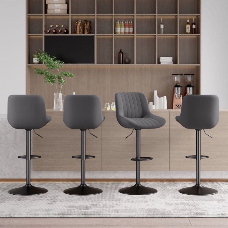 Renton Counter Stool, Gray
