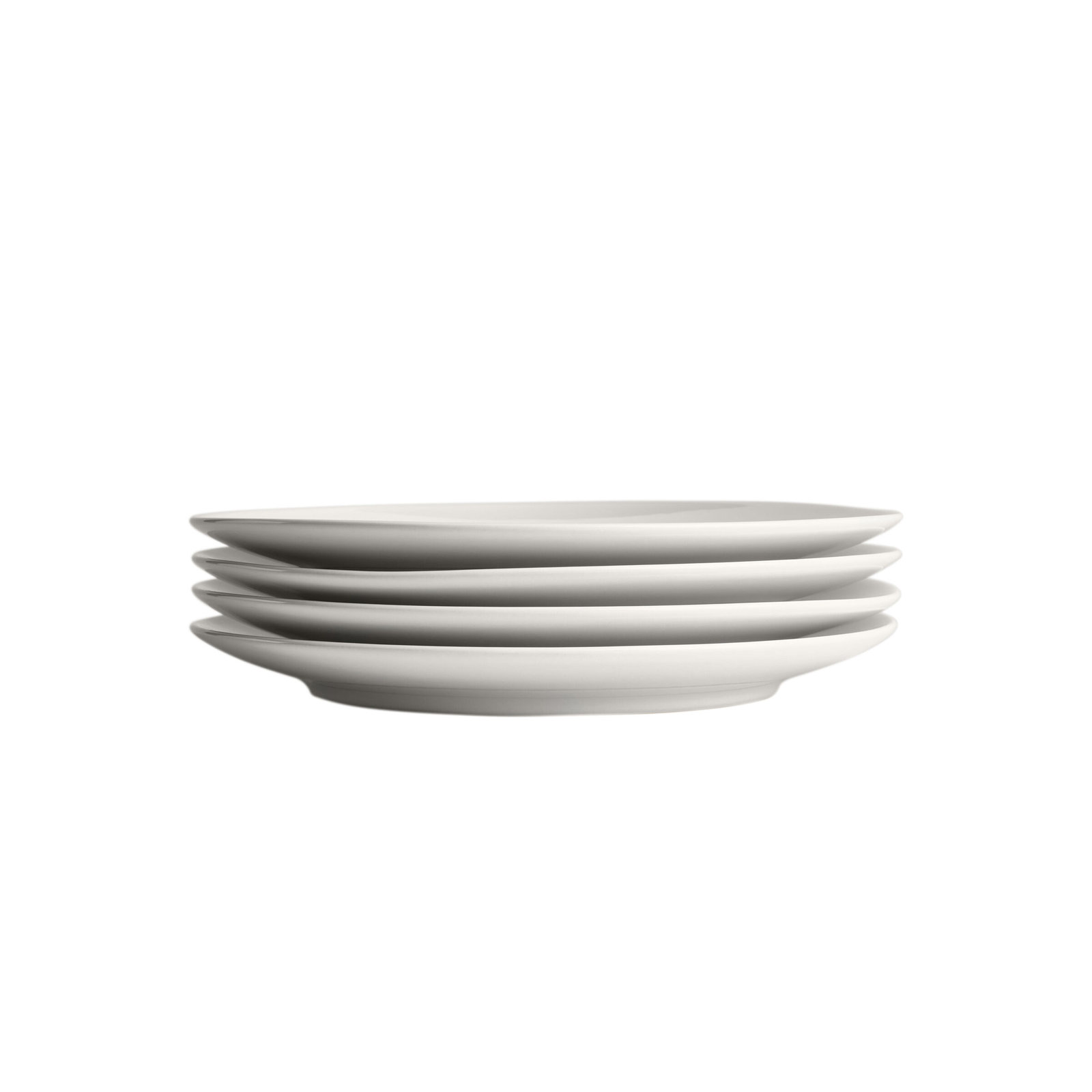 Year & Day Glossy Big Plates, White