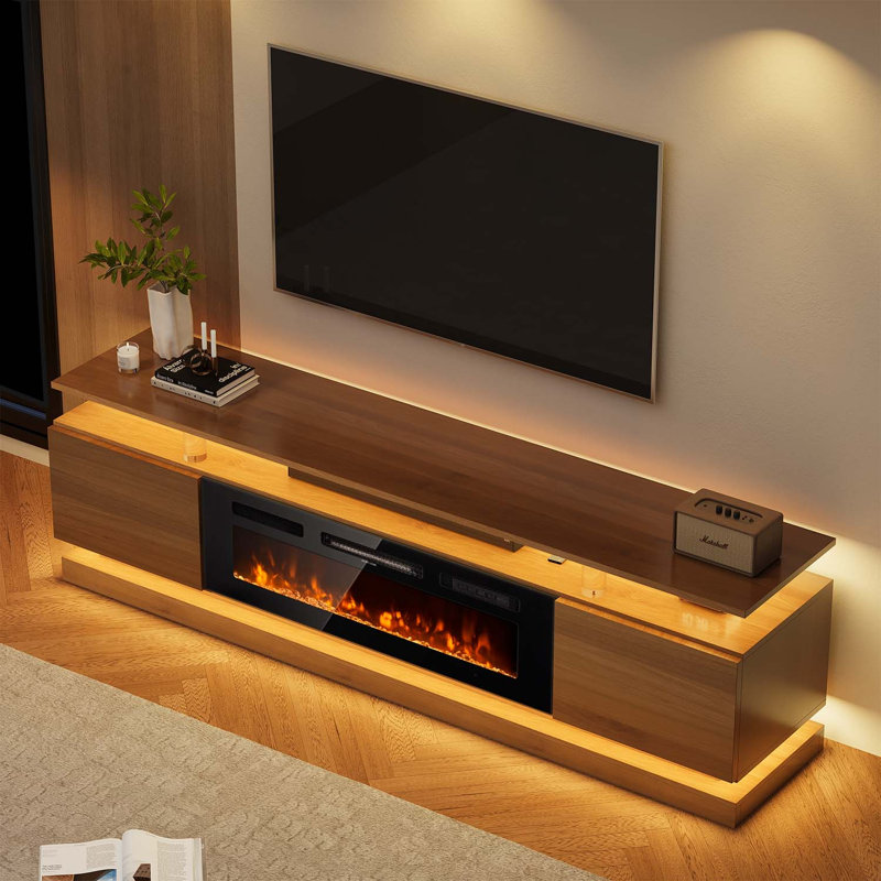 TV Stand Fireplace for TVs up to 78" Fireplace