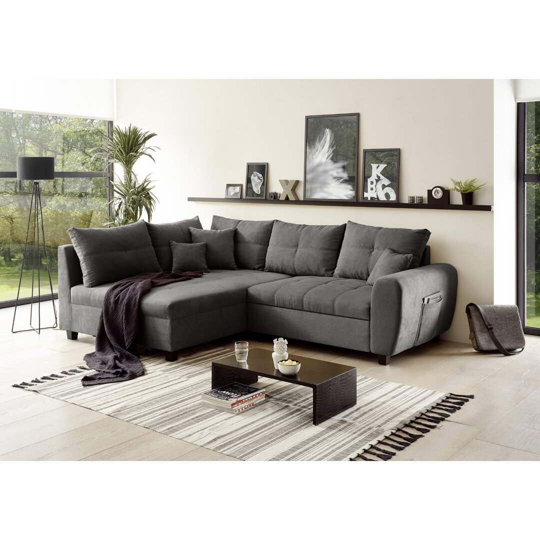 Ecksofa Anzleigh mit Bettfunktion