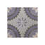Carreau de porcelaine mat à motif coquelicot 8 "x 8" Verity-113662554