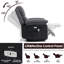 Upholstered Heated Massage Chair-295728089