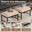 Outdoor Multifunctional Ottomans with Removable Cushions
