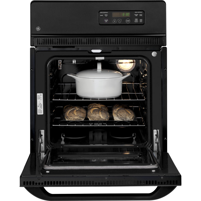 24" Electric Single Wall Oven, Stainless Steel
