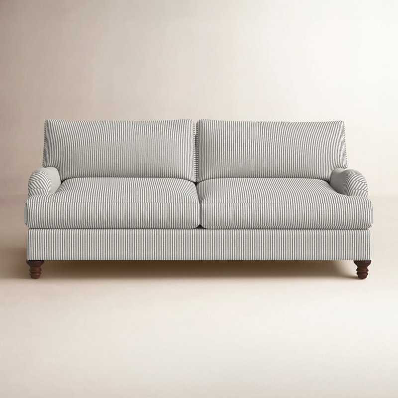 Walters Upholstered 82'' Sofa, Zuma Natural Textured Linen