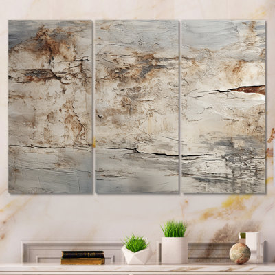 Grey Rhythms Champagne II - Champagne Wall Art