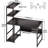 43.3 Inch Computer Desk with Shelves, Industrial Style Corner Table for Small Home Offices or Study Spaces-1910817038