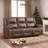 Almyra 2-Piece Vintage Faux Leather Manual Reclining Living Room Set