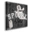 «Spooky Ghost», toile tendue avec châssis de qualité supérieure - prête à être accrochée