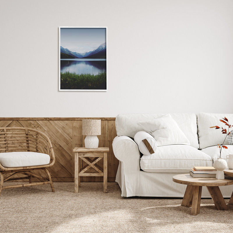 Art mural sur toile Stupell Industries, paysage de montagne sombre par Annie Bailey Art, H 30 po x l 24 po x P 1,5 po