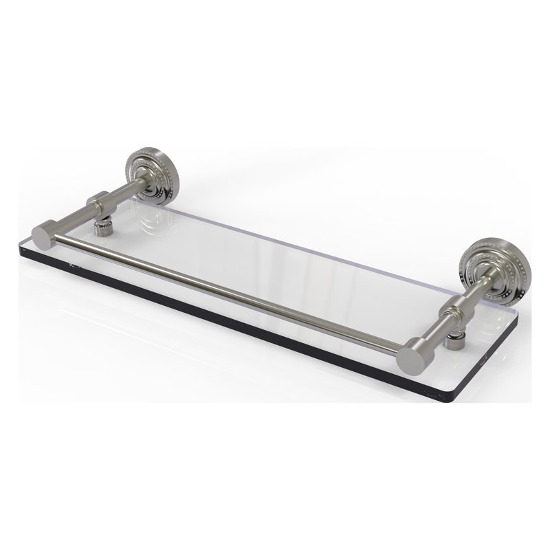 Marchmont Bracket Shelf, Satin Nickel