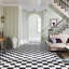 Carreau de porcelaine 18 po x 18 po Merzoni Checker Ruzzini