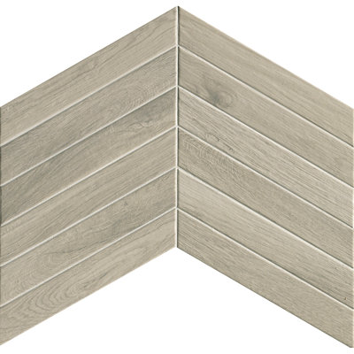 Next 3" x 18" Chevron Porcelain Wood Look Wall & Floor Tile
