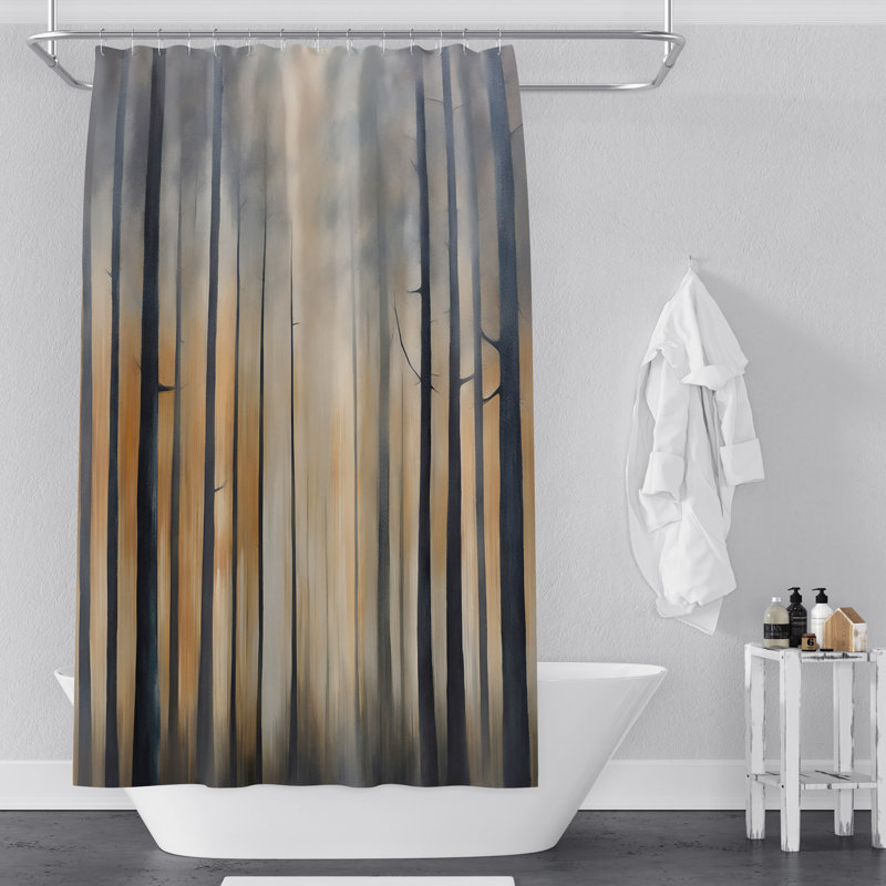 Hazleigh Shower Curtain, 93" H x 70" W