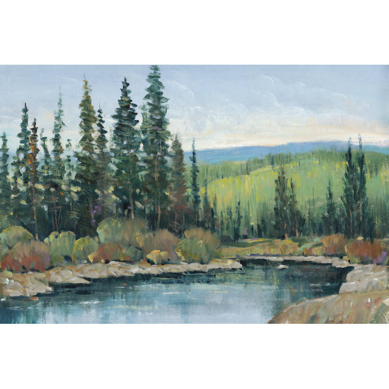 Mountain Escape I by Tim OToole - Wrapped Canvas Painting, 51cm H x 76cm W