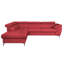 Brookhurst Leather Corner Sofabed-648641780-648641784
