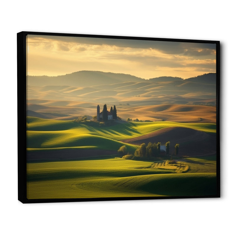 Washington paires de silences - Washington, reproduction d'art sur toile, H 24 po x l 32 po x P 1 po, Cadre flottant noir