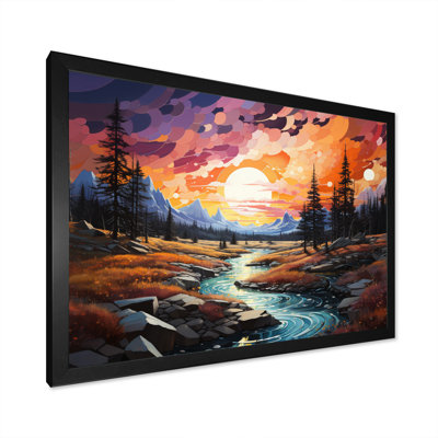 Aurora Borealis Aurora Symphony I, reproduction d'art sur toile