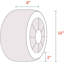 Housse de roue de secours durable et imperméable à haute densité, housse de protection de pneu pour voiture, Jeep, VUS, camion-83728207