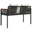 Poly Rattan Outdoor Bench-1324912486-1324912481