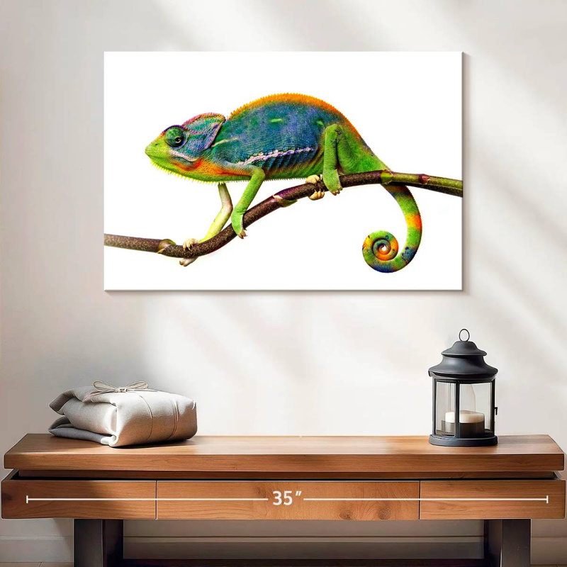 Still Chameleon, 16" H x 24" W