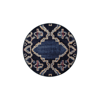 Machine Washable Gray Area Rug