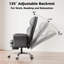 Desk Office Chair, Big and Tall Ergonomic Office Chair, 200KG Adjustable High Back Computer Chair, Executive Swivel Chair with Footrest and Lumbar Support-510318370