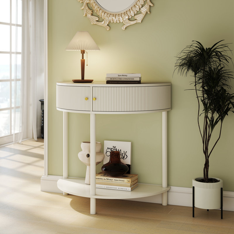 Console Arti-Crafted, Blanc, crème